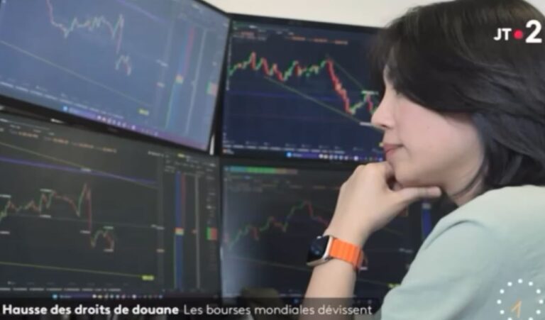 panic sur les marchés krechendo France2